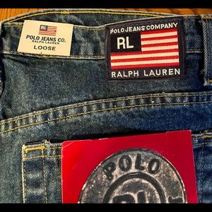 Polo Jeans Co. Ralph Lauren. Loose Fit baggy jeans.
